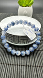 Dumortierite Bracelet 8 mm Size - Code #A3- Length 7.5 Inch - AAAA Quality - Origin Austria - Stretchy Bracelet