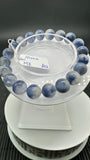 Dumortierite Bracelet 10 mm Size - Code #A12 - Length 7.5 Inch - AAAA Quality - Origin Austria - Stretchy Bracelet