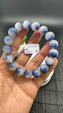 Dumortierite Bracelet 13.50 mm Size - Code #A20 Length 7.5 Inch - AAAA Quality - Origin Austria - Stretchy Bracelet