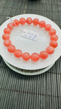 Rhodochrosite Round Bracelet - 10 mm Size  - Code D1 - AAAA Quality - Length 7.5 Inch- Natural Rhodochrosite Bracelet