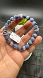 Dumortierite Bracelet 8 mm Size - Code #A9 - Length 7.5 Inch - AAAA Quality - Origin Austria - Stretchy Bracelet