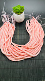 Queen Conch Shell Heishi Beads • Medium Color • 6 mm Size • Length 40 cm • AAA Quality • Natural Pink Queen Conch Shell Beads
