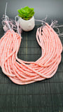 Queen Conch Shell Heishi Beads • Medium Color • 6 mm Size • Length 40 cm • AAA Quality • Natural Pink Queen Conch Shell Beads