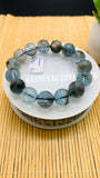 Moss Aquamarine Bracelet • 14 mm Size • Code A2 • AAAA Quality • 7.5 Inch Length •  Natural Aquamarine Bracelet