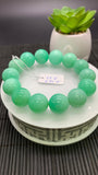 Chrysoprase  Bracelet • 15 mm Size • Code A8 •  AAA quality • Length 7.5” • Natural Chrysoprase Round Bracelet • Origin Australia