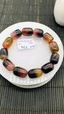 Tourmaline Nugget Bracelet- 11.50-12X15-17  mm Size - Code N4 - 4A Quality - Natural Multi Tourmaline Bracelet - Length 7.5 Inch