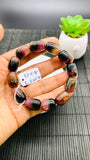 Tourmaline Nugget Bracelet- 11.50-12X15-17  mm Size - Code N4 - 4A Quality - Natural Multi Tourmaline Bracelet - Length 7.5 Inch