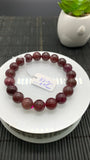 Pink Tourmaline Bracelet 10 mm Size - Code T2 - AAA Quality - Natural Tourmaline Round Bracelet - Length 7.5"