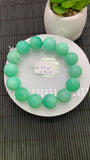 Chrysoprase  Bracelet • 15 mm Size • Code A8 •  AAA quality • Length 7.5” • Natural Chrysoprase Round Bracelet • Origin Australia