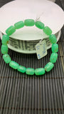 Chrysoprase Nugget Bracelet • 7.5x 10-12 mm Size • Code B2 • AAA quality • Length 7.5” • Natural Chrysoprase Bracelet • Origin Australia