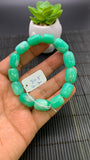 Chrysoprase Nugget Bracelet • 10-11x 14-16 mm Size • Code B8 •  AAA quality • Length 7.5” • Natural Chrysoprase Bracelet • Origin Australia