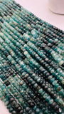 Grandidierite Faceted Roundel Beads - 5mm/ 5.5 mm size- AAA Quality- Natural Grandidierite Rondelle beads -Length 14”