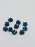 5MM Royal Blue Moissanite faceted round , Pack of 1 Piece- Moissanite faceted loose stone