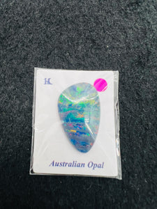 Australian Opal  Cabs, AAA Quality, Australian Opal triplet Cabochon, size    24X15 MM , weight -10.90 ct. flat bottom.