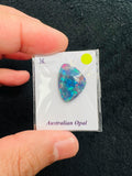 Australian Opal  Cabs, AAA Quality, Australian Opal triplet Cabochon, size    18X12.5 MM , weight -5.13 ct. flat bottom.