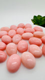 Pink Opal Oval Cabs 10x14 mm Size - Pack of 1 Piece - AAA Quality - Natural Pink Opal Cabochon - Pink Opal Cabs