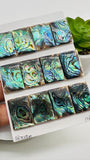 Abalone Shell Rectangle Cabs- 18x25 mm Size- Pack of 1 Pc- AAAA Quality-  Natural Abalone Cabochons