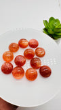 Sunstone Round Cabochon • 14 mm Size  • AAAA Quality •  Sunstone Round Cabs • Natural Sunstone Cab