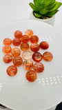 Sunstone Round Cabochon • 10 mm Size • Pack of 1 Pc • AAA Quality • Natural Sunstone Cabs