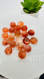 Sunstone Round Cabochon • 10 mm Size • Pack of 1 Pc • AAA Quality • Natural Sunstone Cabs