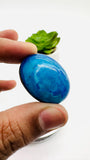 Blue Opalina Cabs - 29X21 mm Size - Code #B4 - Weight 44 Cts - Natural Opalina Cabochons - Origin Peru