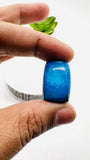 Blue Opalina Cabs - 19x16 mm Size - Code #B12 - Weight 30 Cts - Natural Opalina Cabochons - Origin Peru