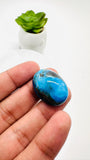 Blue Opalina Cabs - 27X20 mm Size - Code #B14  - Weight 32.7 Cts  - Natural Opalina Cabochons - Origin Peru