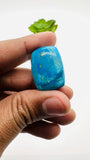 Blue Opalina Cabs - 25x18 mm Size - Code #B19 - Weight 19 Cts - Natural Opalina Cabochons - Origin Peru