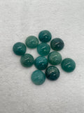 14MM Grandidierite cabs • - AAA Quality - pack of 1 pc - Natural gemstone, Grandidierite loose stone, cabochons. weight 9.7 ct.