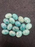 12X16MM Grandidierite Oval cabs • - AAA Quality - pack of 1 pc - Natural gemstone, Grandidierite loose stone, cabochons. weight 8.15 ct.