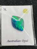 Australian Opal  Cabs, AAA Quality, Australian Opal triplet Cabochon, size    16X11 MM , weight -4.03 ct. flat bottom.