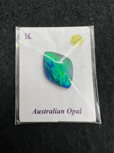 Australian Opal  Cabs, AAA Quality, Australian Opal triplet Cabochon, size    16X11 MM , weight -4.03 ct. flat bottom.