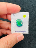 Australian Opal  Cabs, AAA Quality, Australian Opal triplet Cabochon, size    13X12 MM , weight -3.82 ct. flat bottom.