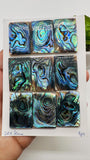 Abalone Shell Rectangle Cabs- 20x30 mm Size- Pack of 1 Pc- AAAA Quality-  Natural Abalone Cabochons