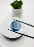 Kyanite Round Cabs - 16 to 18 mm Size - Code # K1- K4 - AAA Quality - Kyanite Cabochons - Flat Back Cabs
