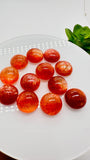 Sunstone Round Cabochon • 14 mm Size  • AAAA Quality •  Sunstone Round Cabs • Natural Sunstone Cab