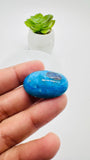 Blue Opalina Cabs - 30X20 mm Size - Code #B10 - Weight 34 Cts - Natural Opalina Cabochons - Origin Peru