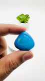 Blue Opalina Cabs - 26x25 mm Size - Code #B18 - Weight 35.7 Cts - Natural Opalina Cabochons - Origin Peru