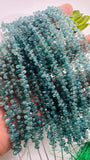 Grandidierite Faceted Drops Beads - 3-3.5 x 5-6 mm size - Code #A1 - AAA Quality - Length 16'' Grandidierite Briolette Teardrop Beads