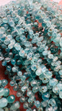 Grandidierite Faceted Drops Beads - 3-3.5 x 5-6 mm size - Code #A1 - AAA Quality - Length 16'' Grandidierite Briolette Teardrop Beads