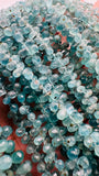 Grandidierite Faceted Drops Beads - 2.5-3 x 4-5 mm size - Code #A2 - AAA Quality - Length 16'' Grandidierite Briolette Teardrop Beads