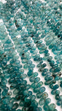 Grandidierite Faceted Drops Beads - Code #A3- A5 - AAA Quality - Length 16'' Grandidierite Briolette Teardrop Beads