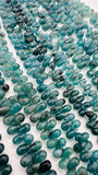Grandidierite Faceted Drops Beads - 3-4.5x 5-7 mm size - Code #A6 - AAA Quality - Length 16'' Grandidierite Briolette Teardrop Beads