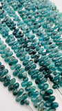 Grandidierite Faceted Drops Beads - 3-4.5x 5-7 mm size - Code #A6 - AAA Quality - Length 16'' Grandidierite Briolette Teardrop Beads