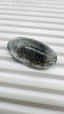 Moss Aquamarine Cabochon 32x17 mm - Code #M9 - Weight 33.5 Cts - Natural Moss Aquamarine Cabs - AAA Quality - Flat Back Cabs