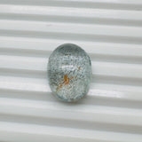 Moss Aquamarine Oval Cabochon • Code #M30- M33 • Natural Moss Aquamarine Cabs • AAA Quality • Flat Back Cabs