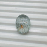 Moss Aquamarine Oval Cabochon • Code #M30- M33 • Natural Moss Aquamarine Cabs • AAA Quality • Flat Back Cabs