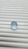 Moss Aquamarine Oval Cabochon • Code #M55- M60 • Natural Moss Aquamarine Cabs • AAA Quality • Flat Back Cabs