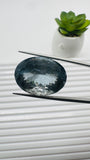 Moss Aquamarine Oval Faceted • 25X18.5 mm Size • Code #D1 • Weight 41 Cts • Natural Moss Aquamarine Cut Stone • AAA Quality