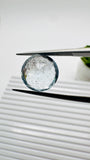 Moss Aquamarine Round Faceted • 11.50 mm Size • Code #D20 • Weight 5.5 Cts • Natural Moss Aquamarine Cut Stone • AAA Quality